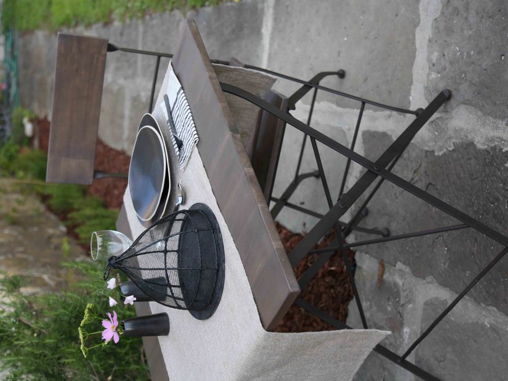 Meubles de cuisines - Set d'un table et deux chaises bistrot - FIORIRA UN GIARDINO SRL