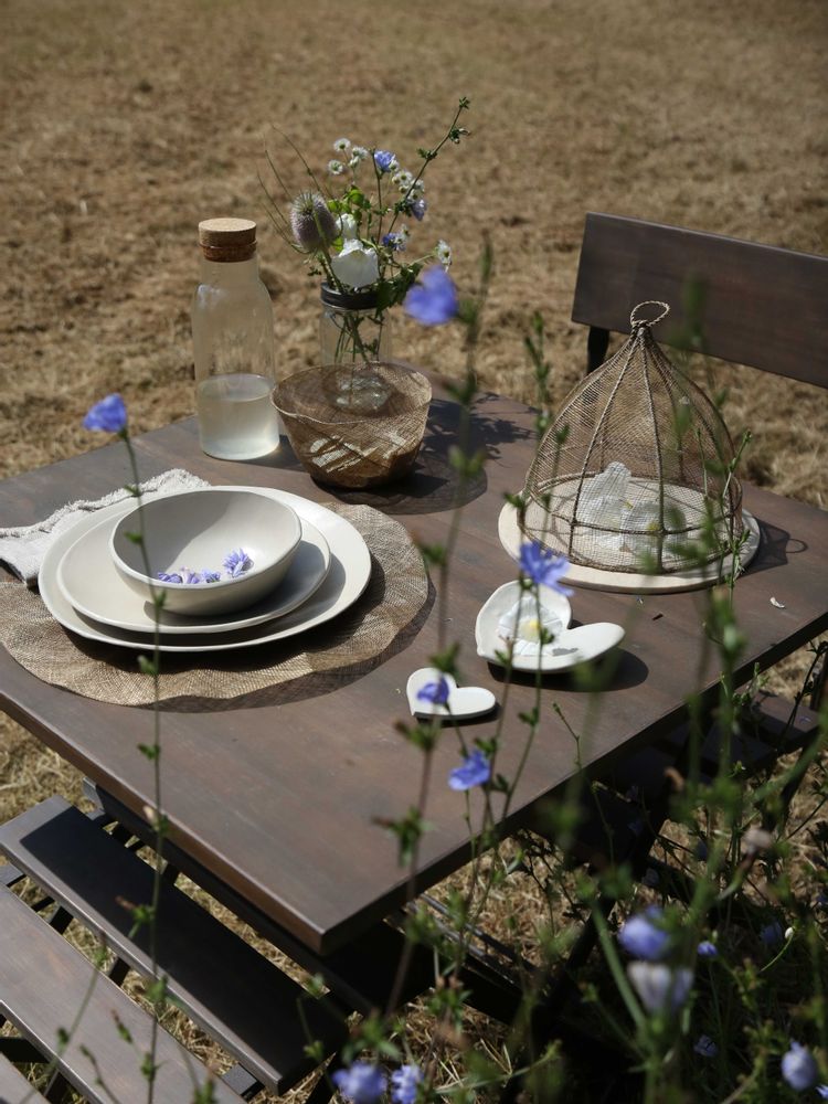 Meubles de cuisines - Set d'un table et deux chaises bistrot - FIORIRA UN GIARDINO SRL