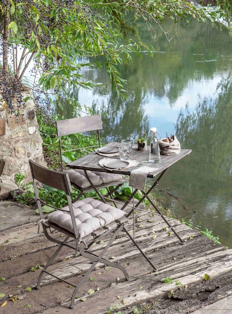 Meubles de cuisines - Set d'un table et deux chaises bistrot - FIORIRA UN GIARDINO SRL