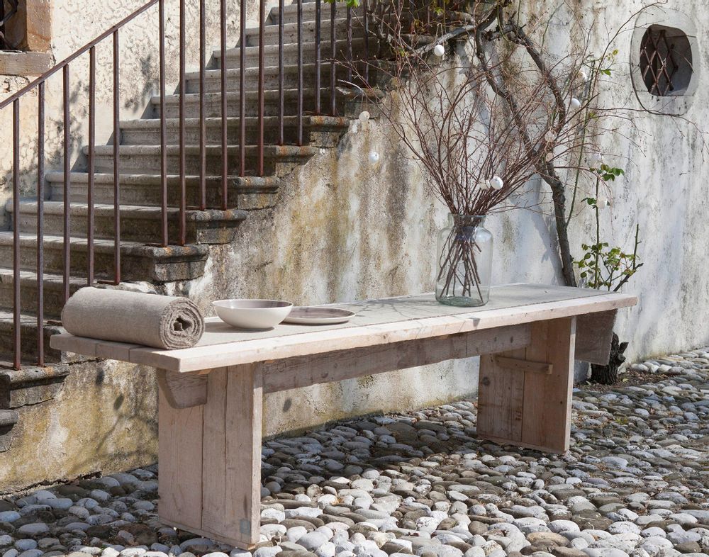 Kitchens furniture - Custom made raw wood furniture - FIORIRA UN GIARDINO SRL