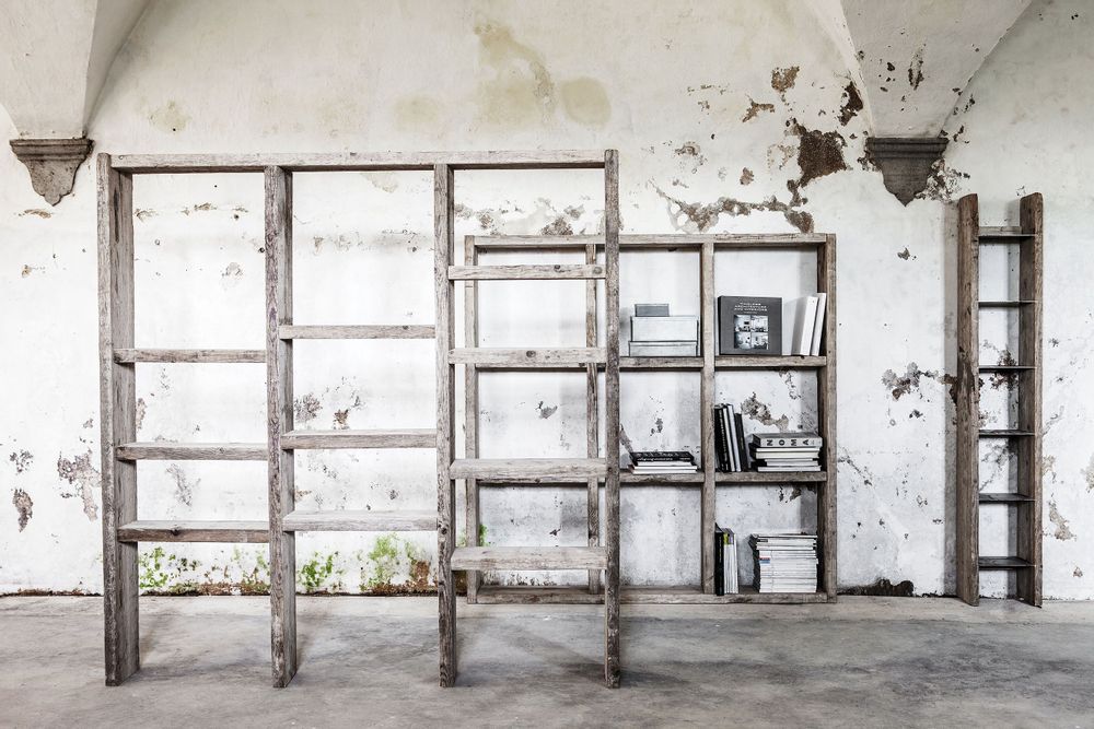 Kitchens furniture - Custom made raw wood furniture - FIORIRA UN GIARDINO SRL