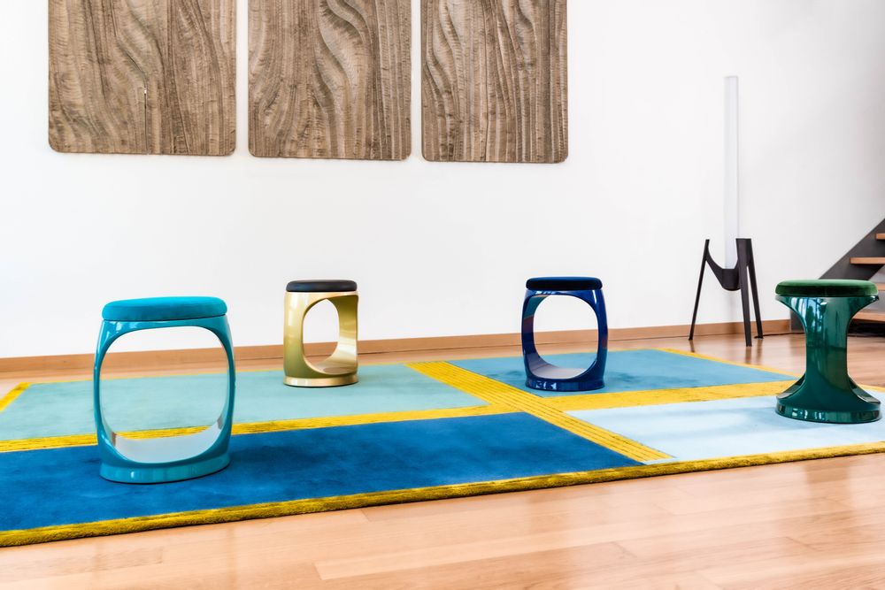 Chaises - Tabouret I Signet Ring I Turquoise - SOFTICATED