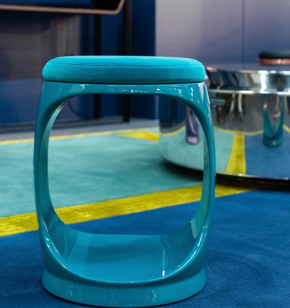 Chaises - Tabouret I Signet Ring I Turquoise - SOFTICATED