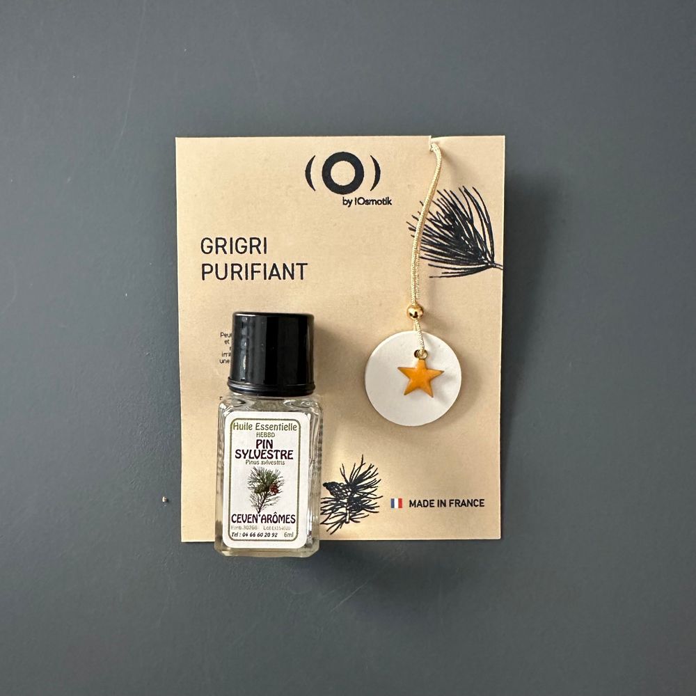 Senteurs - Pochettes olfactives "Bien-être" (porte bonheur olfactif et huile essentielle) - O BY !OSMOTIK