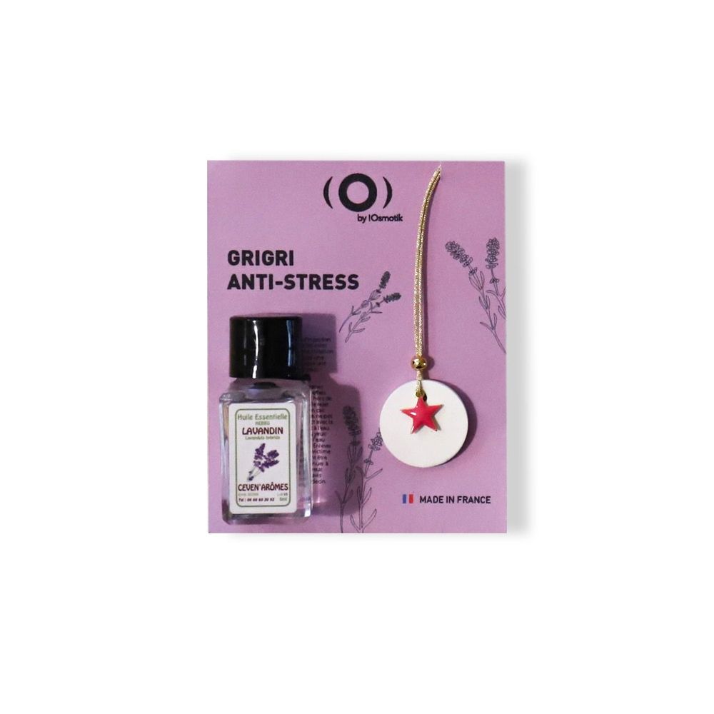 Senteurs - Pochettes olfactives "Bien-être" (porte bonheur olfactif et huile essentielle) - O BY !OSMOTIK