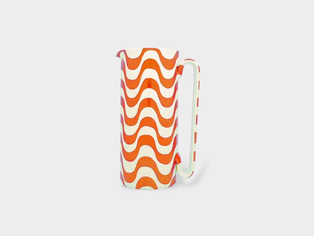 Vases - Copacabana Handpainted Ceramic Vase - TUTTOATTACCATO