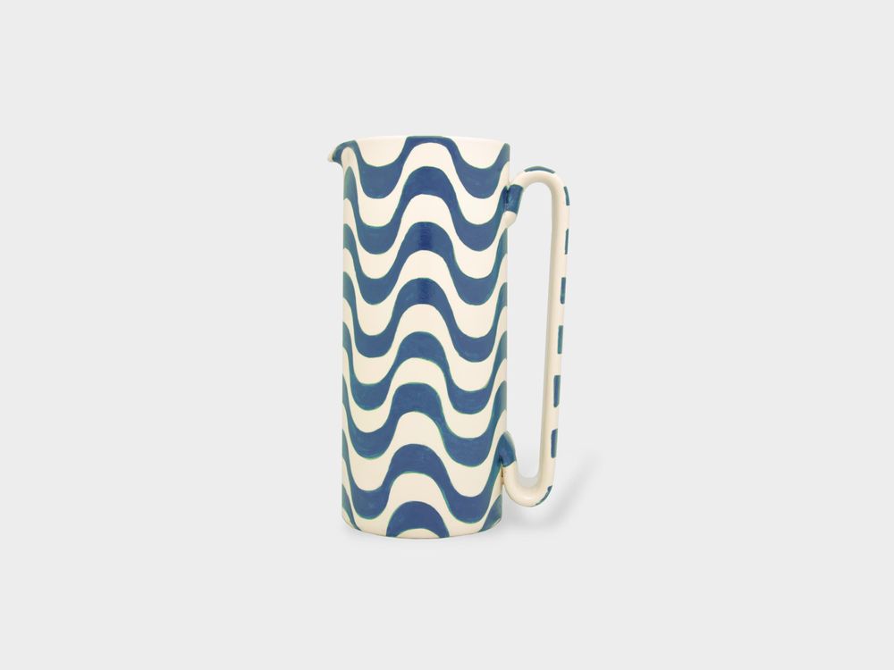 Vases - Copacabana Handpainted Ceramic Vase - TUTTOATTACCATO