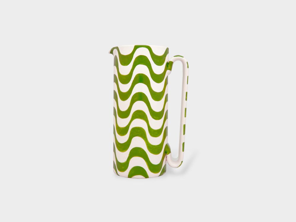 Vases - Copacabana Handpainted Ceramic Vase - TUTTOATTACCATO