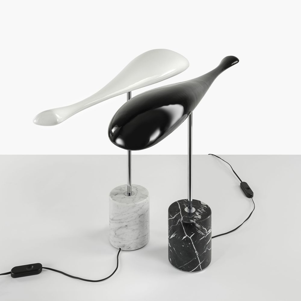 Table lamps - Flying Fish I Table Lamp I Black - SOFTICATED