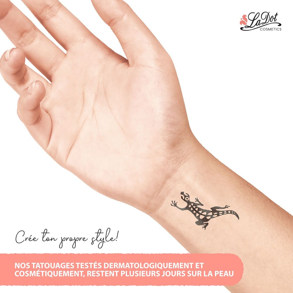 Cosmétiques - Présentoir de tatouages éphémères - LaDot Cosmetics - KONTIKI