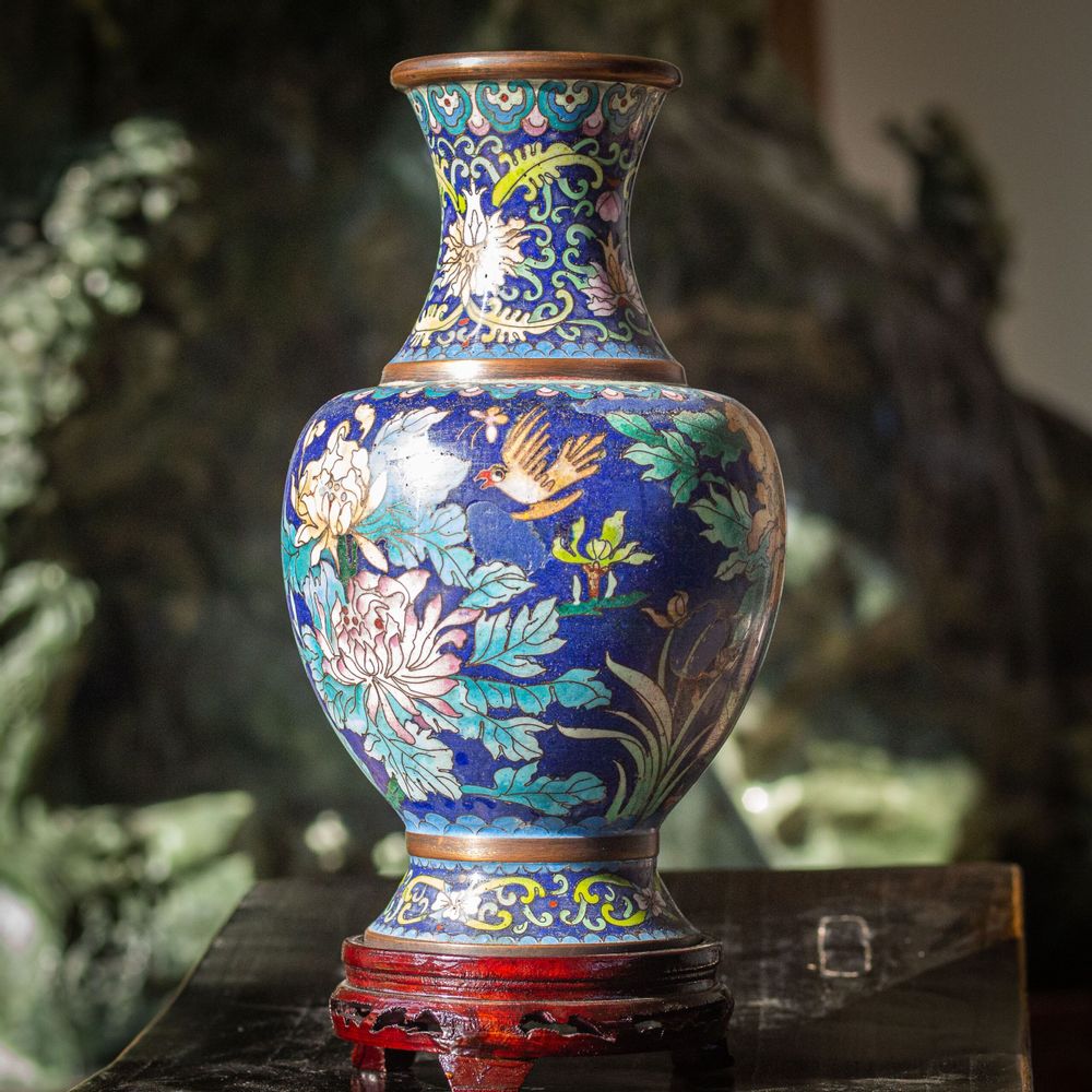 Vases - Vase with flowers. - TRESORIENT