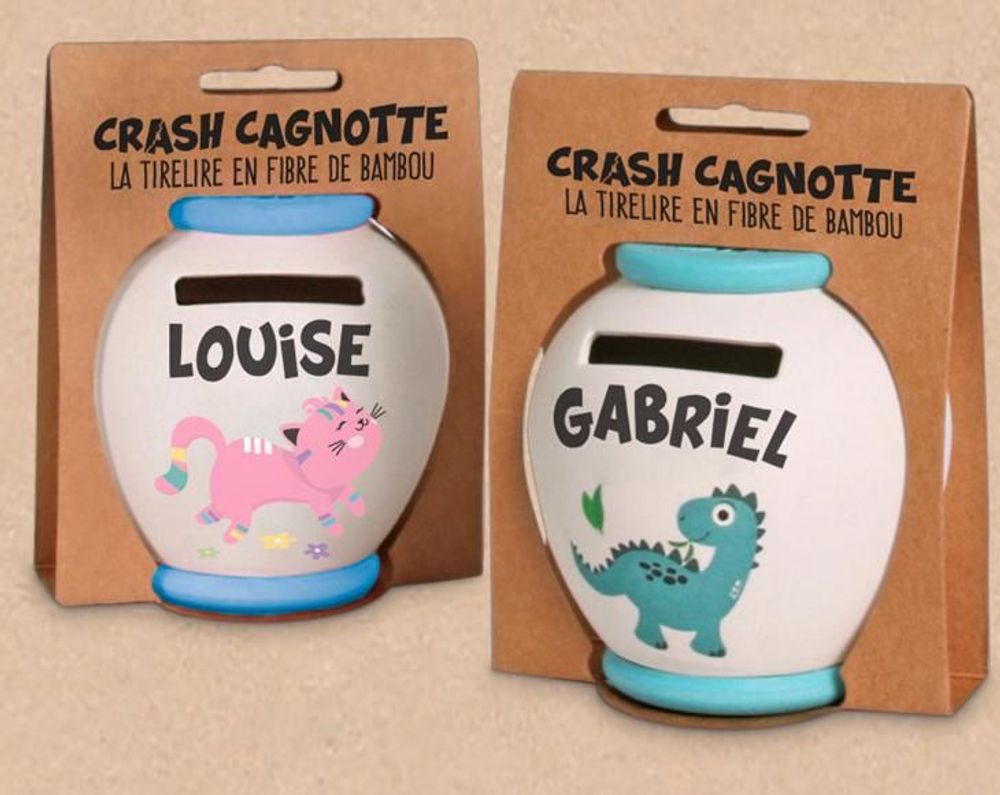 Accessoires enfants - Crash Cagnottes tirelires - HISTORY & HERALDRY - KONTIKI