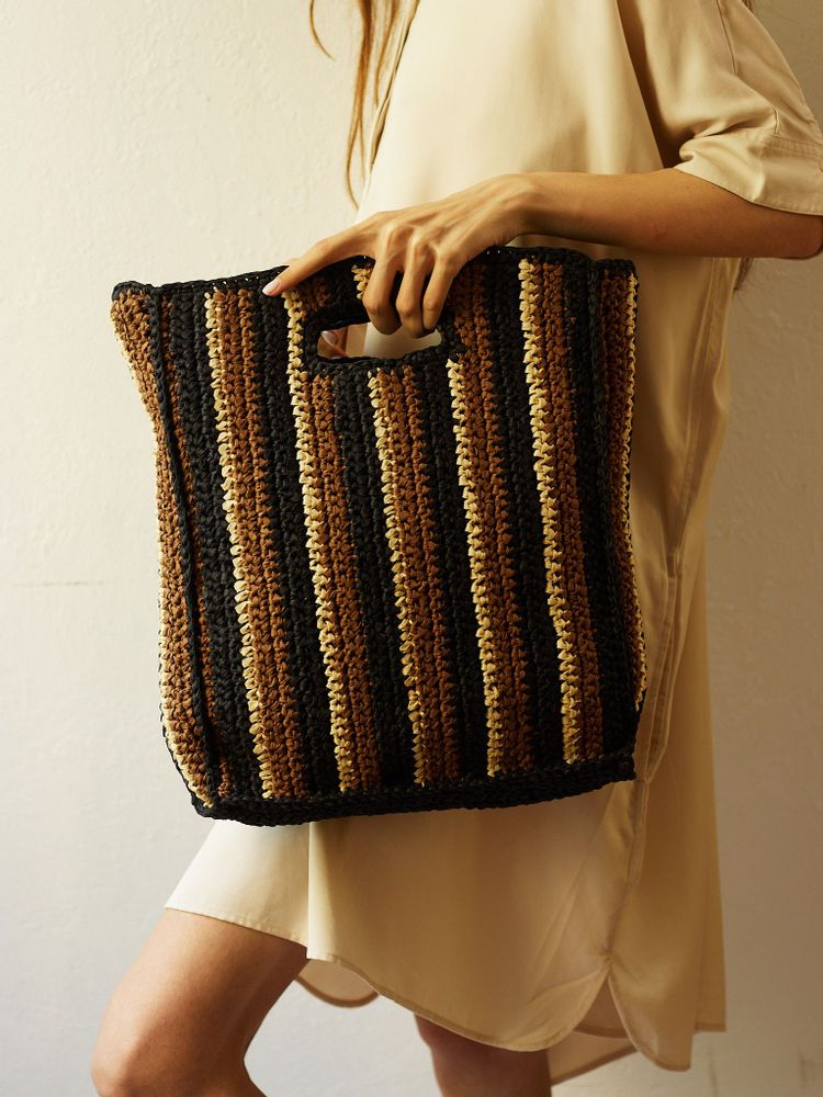 Bags and totes - HANDWOVEN COTTON THROW BED THROW - NADIA DAFRI PARIS