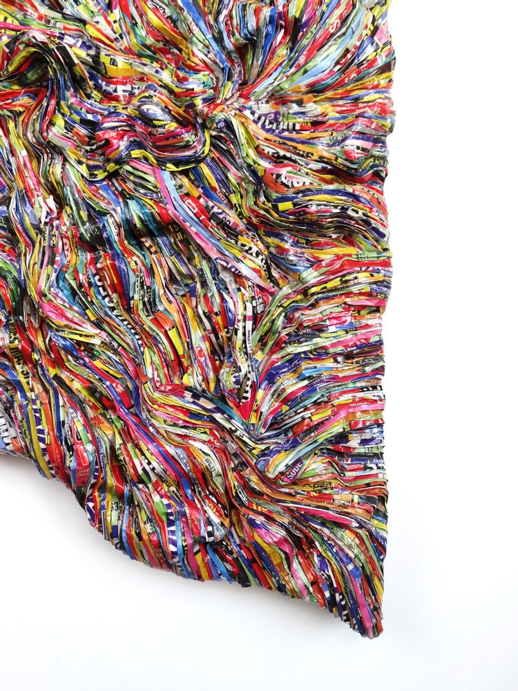 Unique pieces - Sculpture recycled paper TRANS - HELENE SIELLEZ