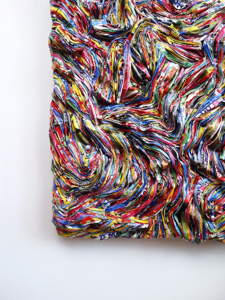 Unique pieces - Sculpture recycled paper TRANS - HELENE SIELLEZ