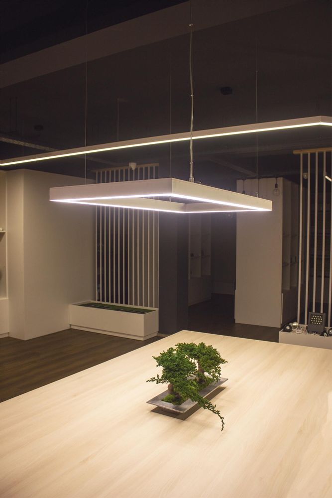 Plafonniers - LINEA CARRÉ - LEUK