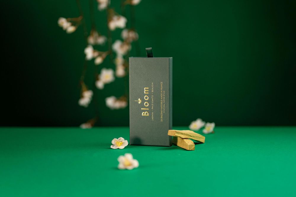 Parfums d'intérieur - Coffret de 25 encens Dragonfly : Palo Santo - Benjoin - Jasmin - BLOOM FRANCE