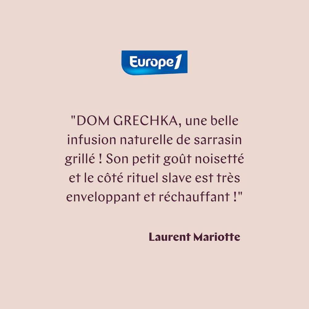 Café et thé - DOM GRECHKA - Détox & Antioxydant - TEA TRIBES & CO.
