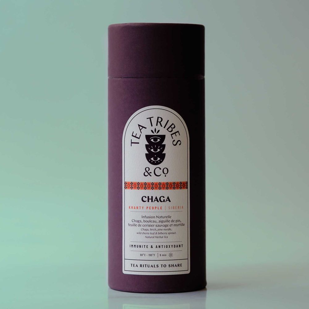 Café et thé - CHAGA - Adaptogène / Immunité & Antioxydant - TEA TRIBES & CO.