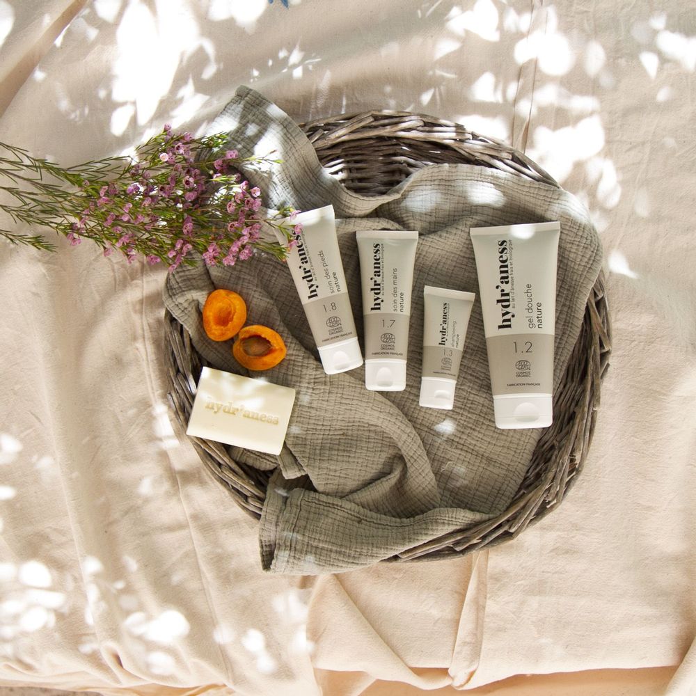 Cosmétiques - Soins corps et cheveux au lait d'ânesse - HYDR'ANESS