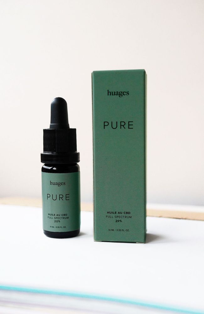 Cosmétiques - PURE 20% - HUAGES CBD