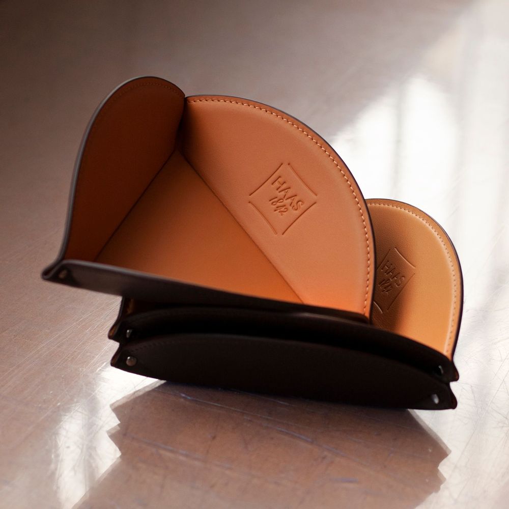Customizable objects - Tricorn storage bins - LA REVERDIE — MAROQUINERIE