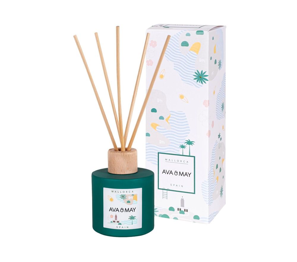 Home fragrances - Mallorca Fragrance Diffuser 100ml - AVA & MAY