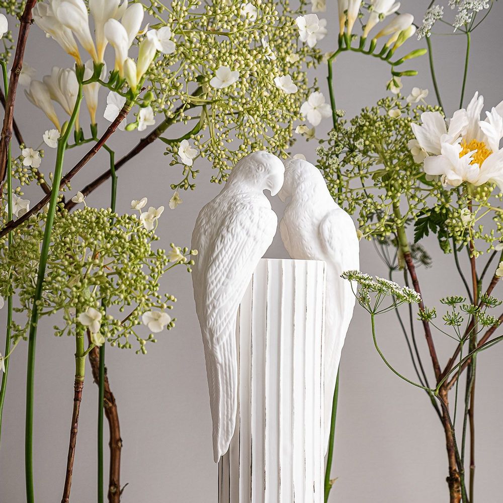 Accessoires de déco extérieure - Perroquet en céramique fait main - WALTER. - KLATT OBJECTS
