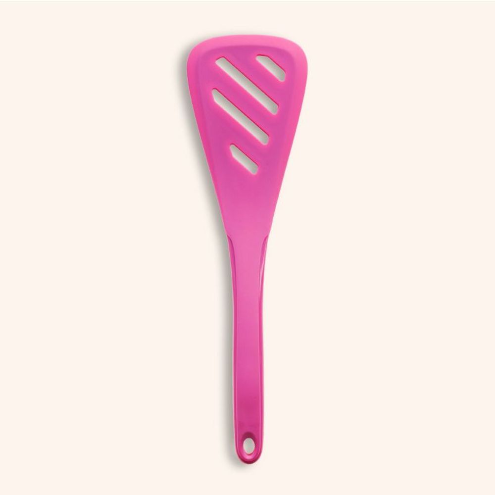 Kitchen utensils - Perforated silicone spatula and turner — Kochblume - COOKJENY