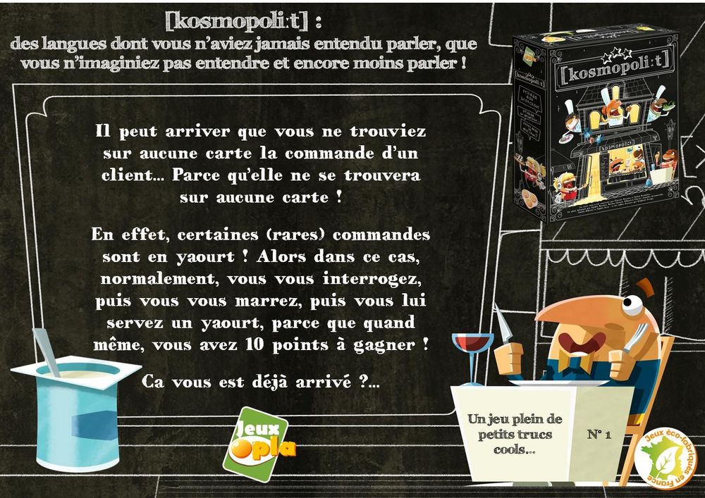 Jeux enfants - Jeu [kosmopoliːt] - JEUX OPLA