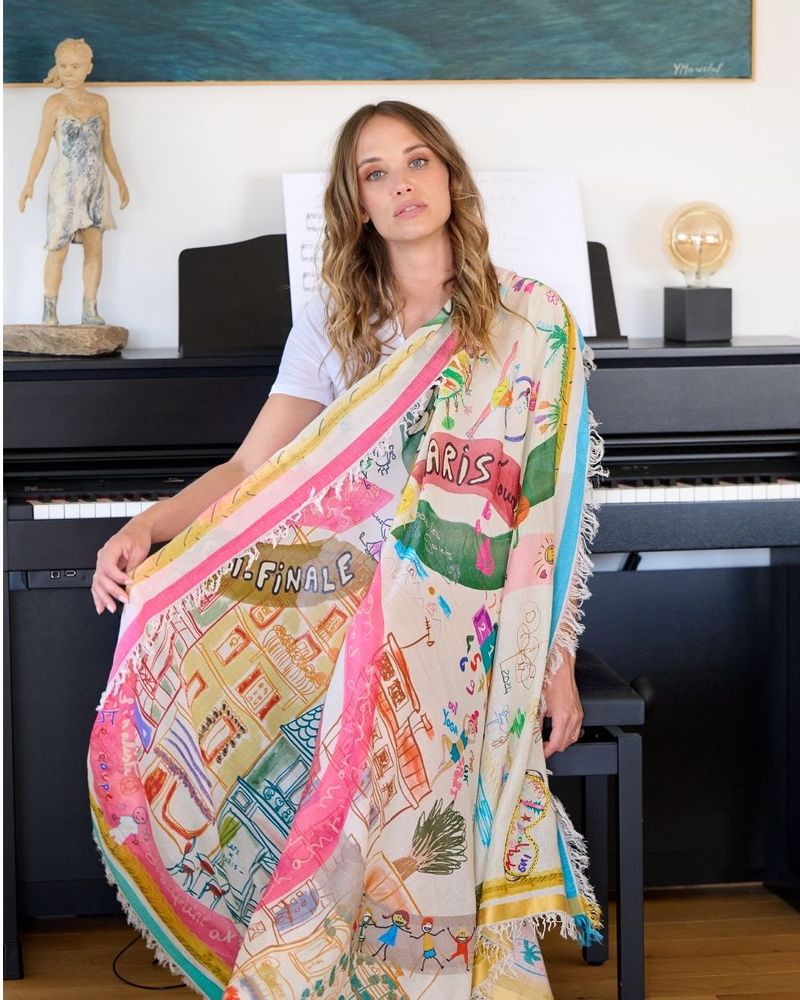 Foulards et écharpes - PARIS-MARINE - STORIATIPIC
