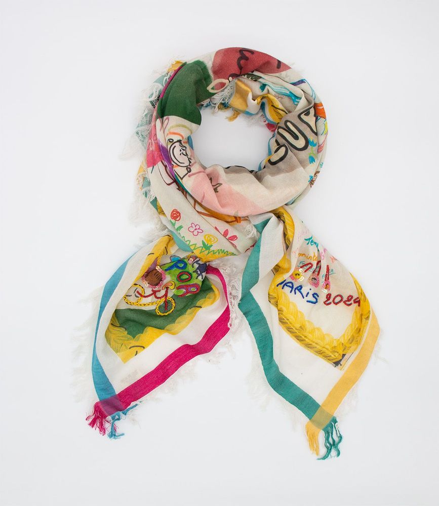 Foulards et écharpes - PARIS-MARINE - STORIATIPIC