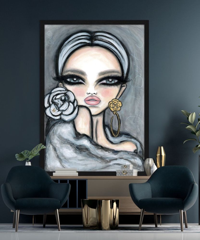 Other wall decoration - Woven Art - Wendy - Camelia - MONDILAB