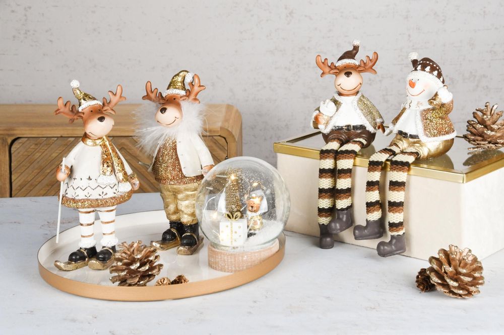 Objets de décoration - Couette de Neige - Rennes naturels - DEKORATIEF