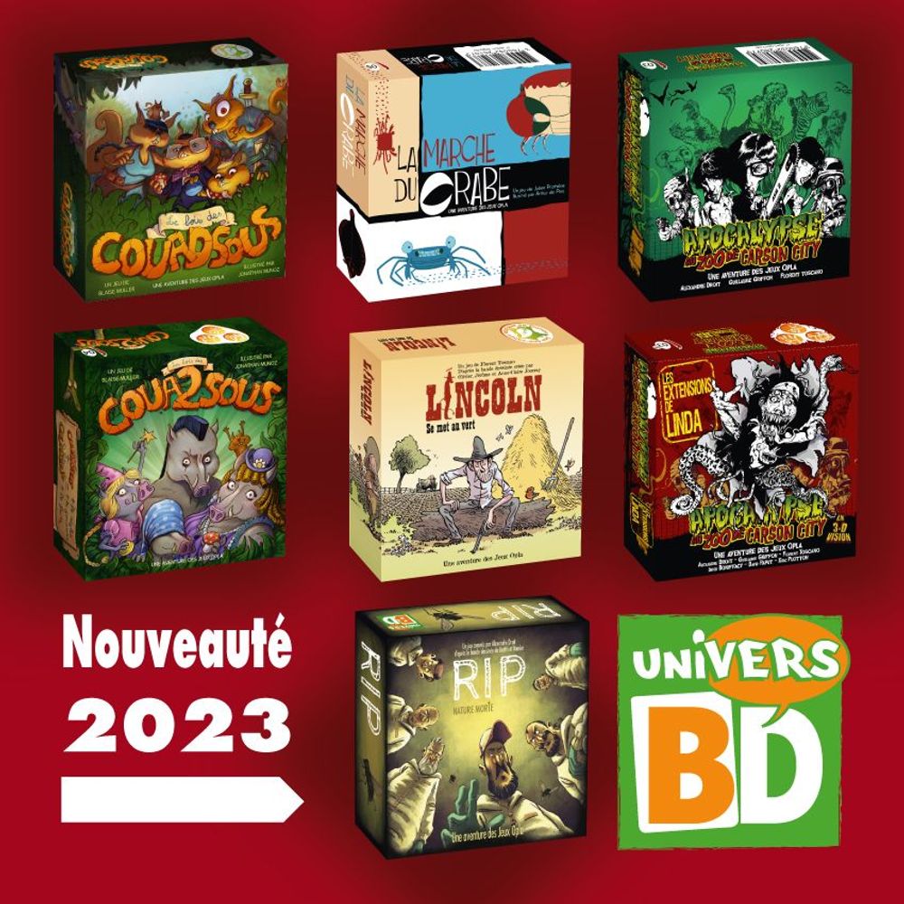 Jeux enfants - Jeu Le Bois des Couadsous - JEUX OPLA