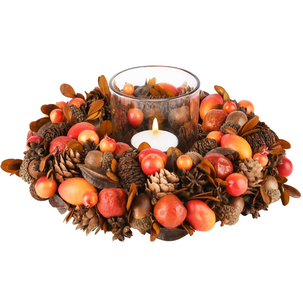 Objets de décoration - Lueur de Couleurs - Renards d'Automne - DEKORATIEF
