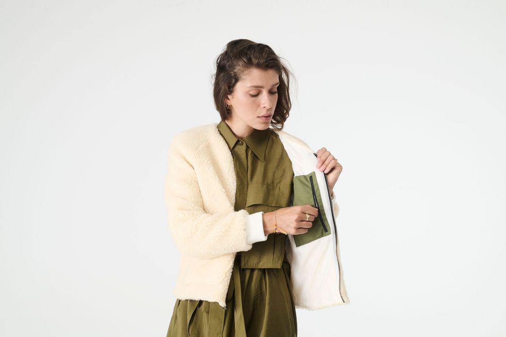 Prêt-à-porter - Veste polaire CAMILLE - TOMO CLOTHING