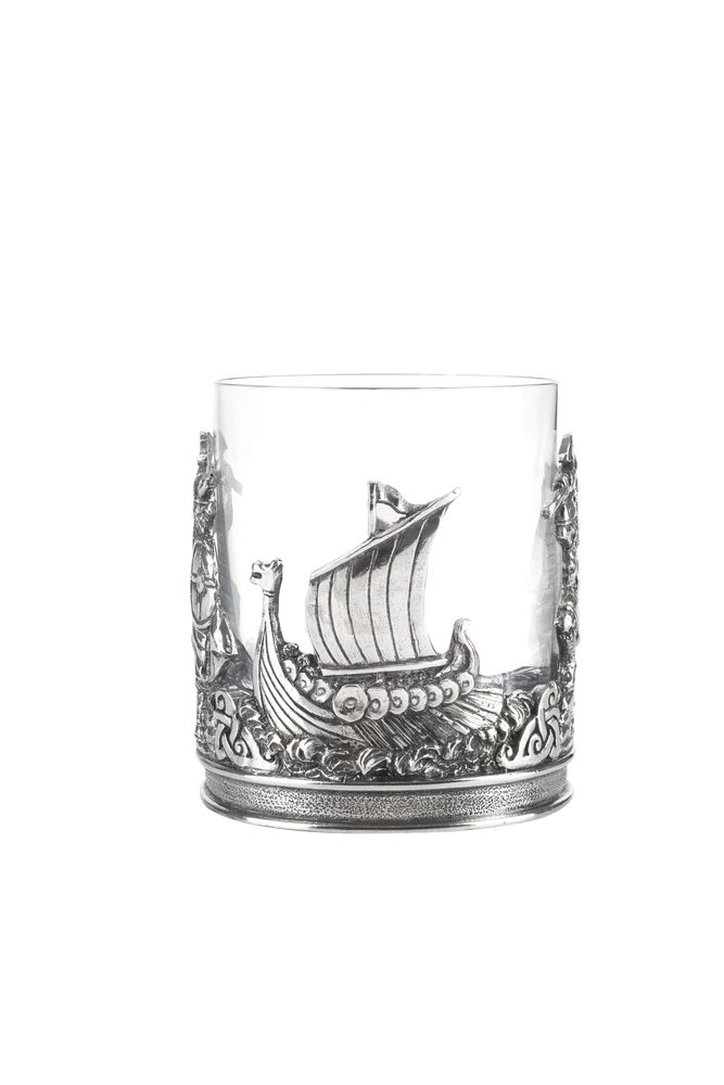 Crystal ware - Viking whiskey glass - A E WILLIAMS (EST 1779) LTD