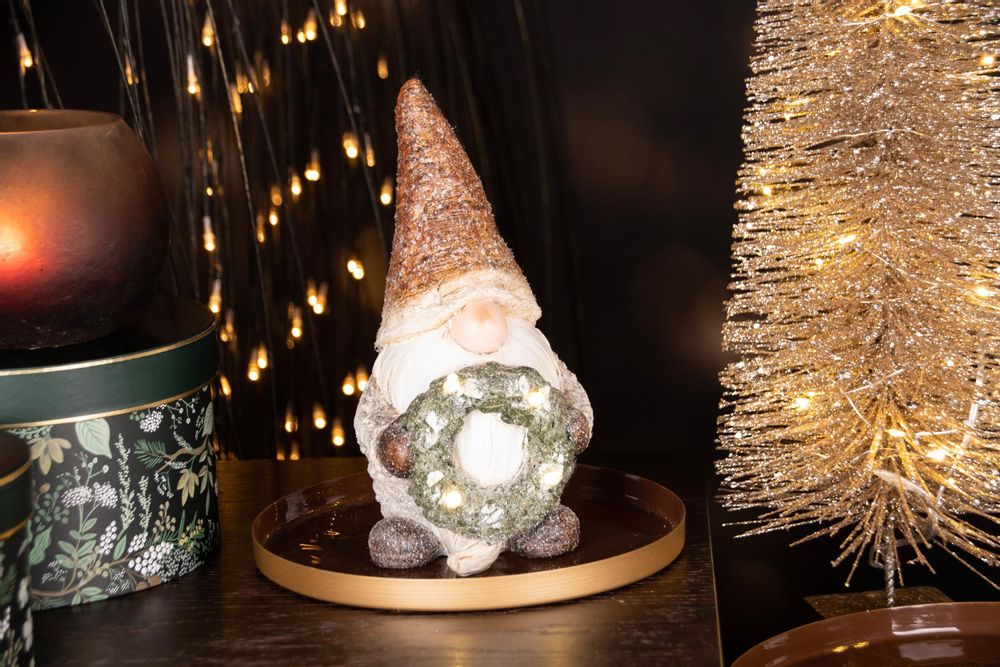 Objets de décoration - Hiver Chaleureux - Sage Santa - DEKORATIEF