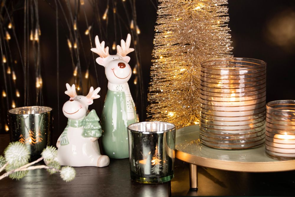 Decorative objects - Hiver Chaleureux - Bronze Deer - DEKORATIEF