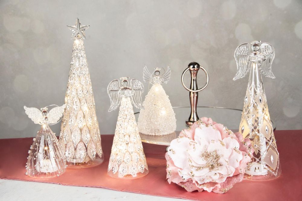 Objets de décoration - Glow with the Flow - Anges en Verre - DEKORATIEF