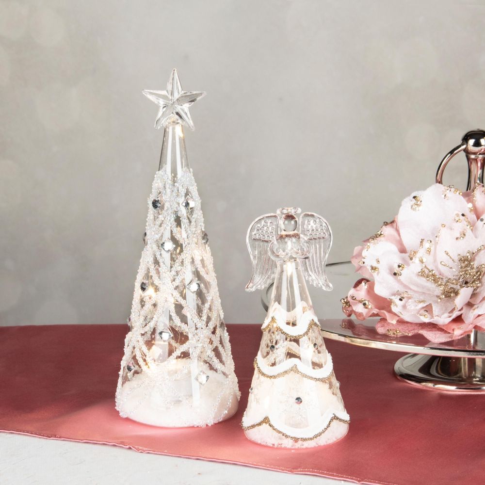 Objets de décoration - Glow with the Flow - Anges en Verre - DEKORATIEF