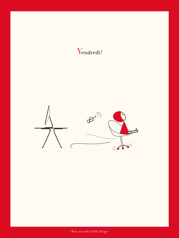 Produits sous licence - Affiches NINA 11 à 15 - NINA & CAPUCINE DESIGN