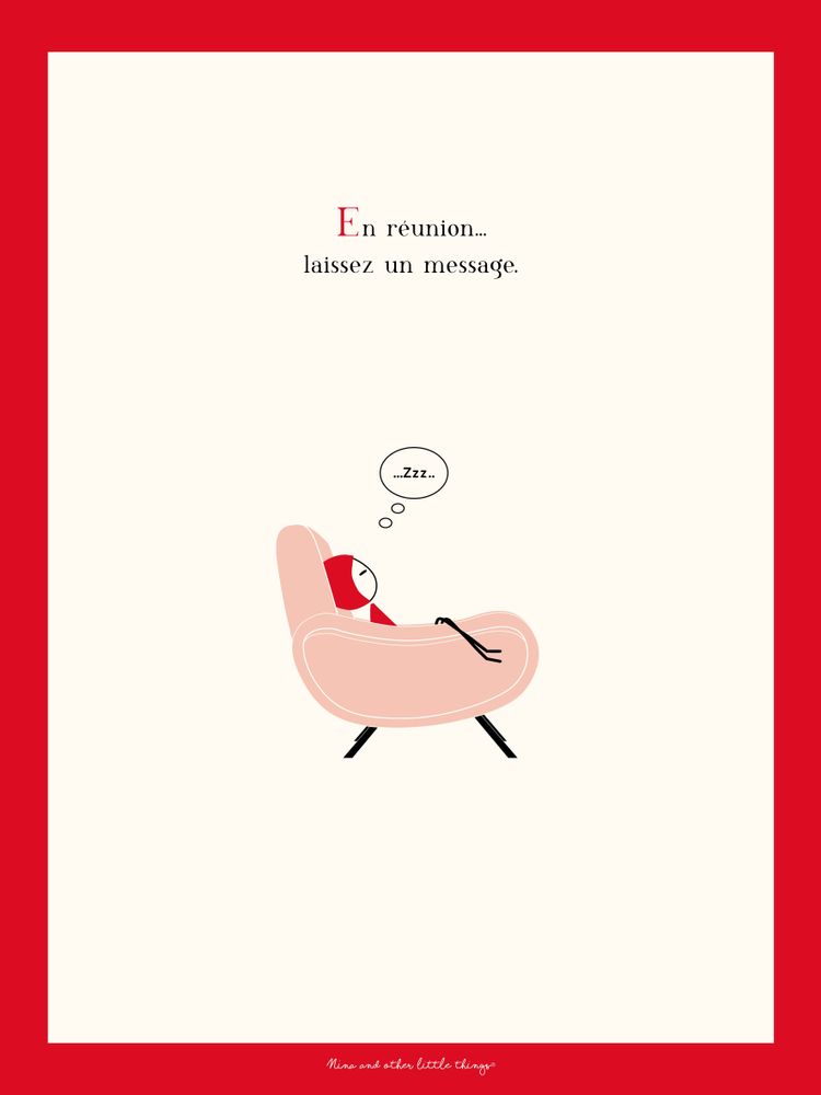 Produits sous licence - Affiches NINA 11 à 15 - NINA & CAPUCINE DESIGN