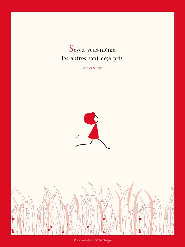 Produits sous licence - Affiches NINA 11 à 15 - NINA & CAPUCINE DESIGN