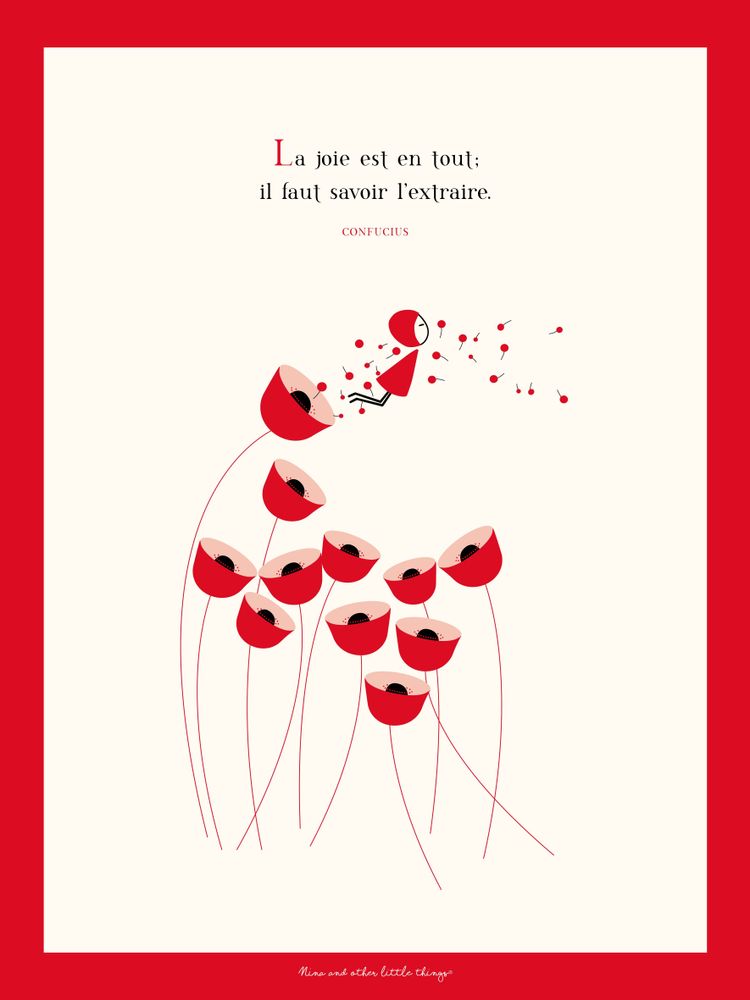 Produits sous licence - Affiches NINA 11 à 15 - NINA & CAPUCINE DESIGN