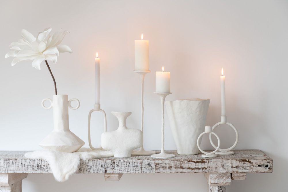 Objets de décoration - Blanc d'Hiver - J-LINE BY JOLIPA