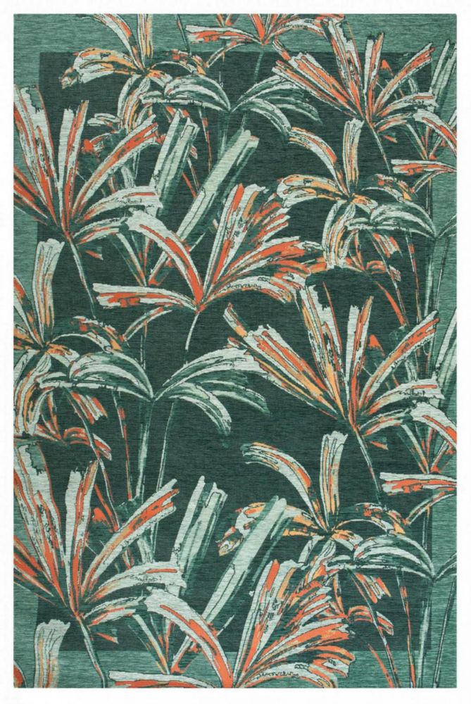 Tapis - Tapis Silvia Vert de gris 155 x 230 - MAISON VIVARAISE - SDE VIVARAISE WINKLER