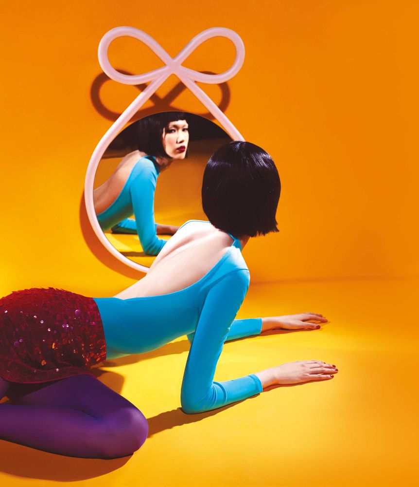 Mirrors - Ribbon Mirror - QEEBOO