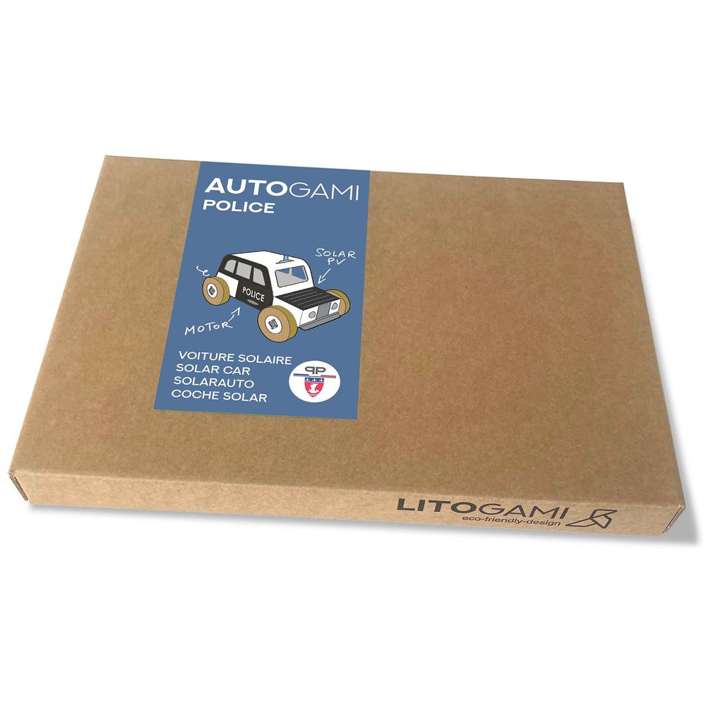 Gifts - AUTOGAMI Police Car - LITOGAMI